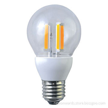 LED Filament Bulb, Total 500LM, 130LM/W, New COB, E26/E27, AC220V, CRI>80, 360 Degree Beam Angle